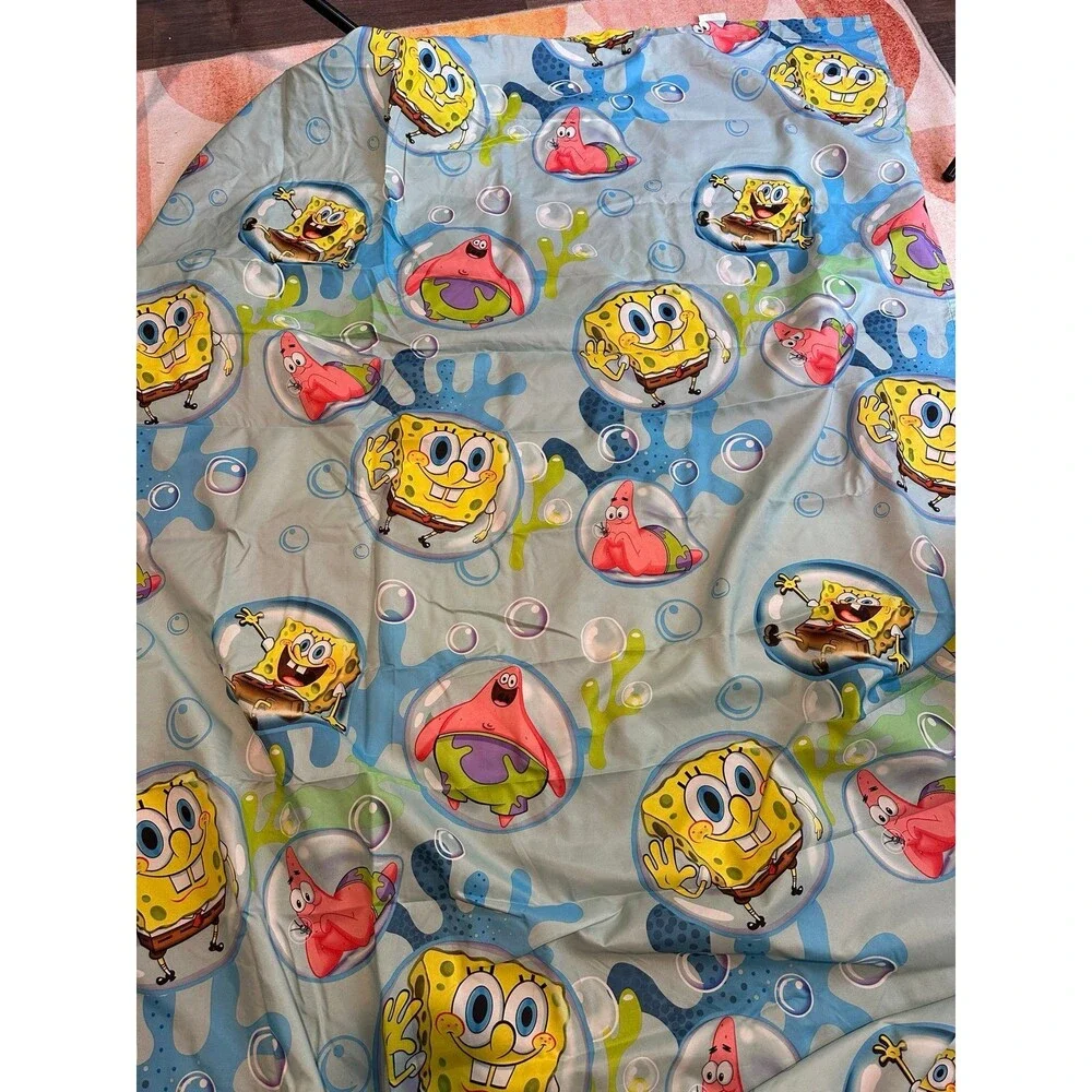 SpongeBob SquarePants & Patrick Twin Flat Sheet & Pillowcase Nickelodeon